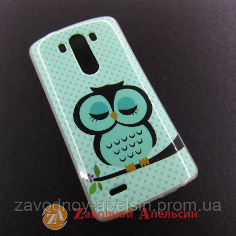 LG G3 D855 чохол малюнок сова the owl Одеса - фото 1