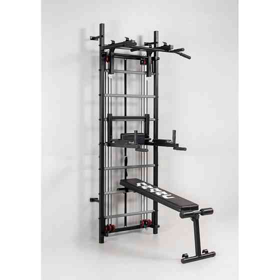 Шведська стінка Качай Залізо Кросс Тренер Спортивні стінки і турніки для дому розбірна Київ