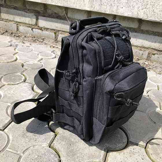 Мужская небольшая сумка мессенджер для военных, Сумка для активного образа жизни TY-66 Львов