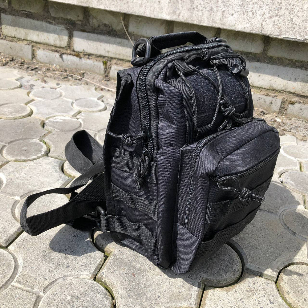 Мужская небольшая сумка мессенджер для военных, Сумка для активного образа жизни TY-66 Львов - изображение 5