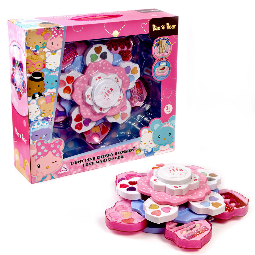 Игровой набор косметики для девочки Цветок. Косметика  для детей. Подарочный набор для девочек Каменец-Подольский - изображение 1