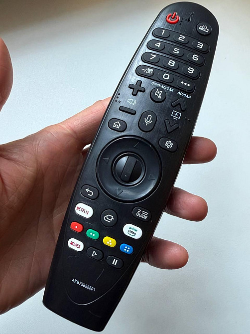Пульт дистанционного управления AKB75855501 MR20GA для LG Smart TV с голосовым набором и указкой (гироскопом) Каменское - изображение 4