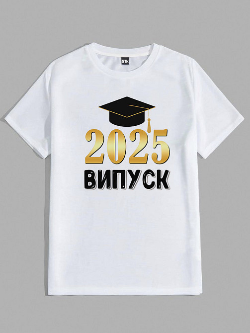 Жіноча футболка випускниці з принтом "Випуск 2024" Одеса - фото 1