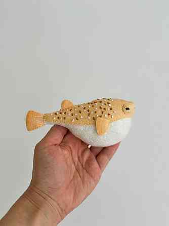 Мягкая фетровая игрушка краб ручной работы – безопасная развивающая игрушка Киев