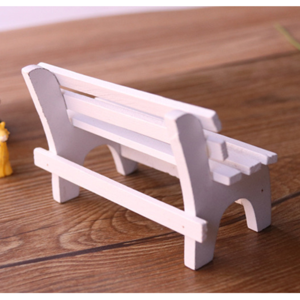 Лавка декоративна дерев'яна для міні-саду, флораріуму, мосаріуму, мікроландшафту Одеса - фото 3