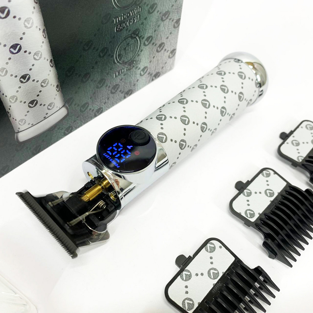 Машинка для окантовки акумуляторна VGR V-942, Класна машинка для стрижки волосся, Тример бездротовий OT-19 Івано-Франківськ - фото 8