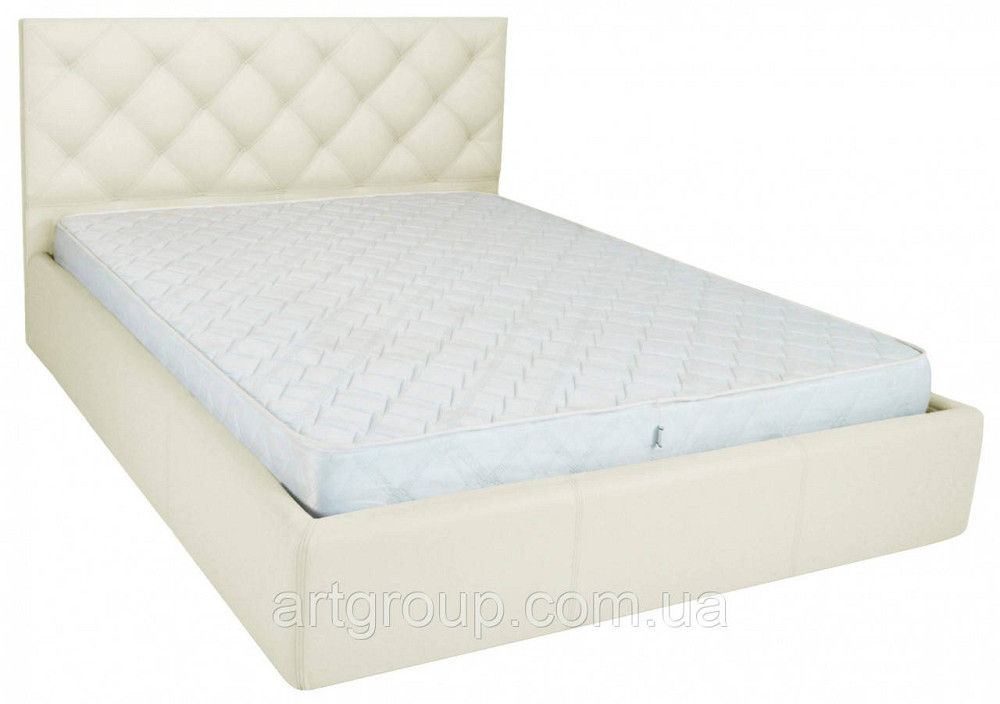 Кровать Двуспальная Bristol Comfort 180 х 190 см Fly 2200 A1 С подъемным механизмом и нишей для белья Белый Днепр - изображение 16