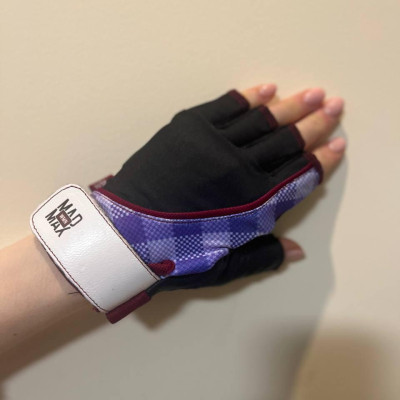 Рукавички для фітнесу MadMax MFG-911 Nine-eleven Black/perpito L (MFG-911-PEP_L) Вінниця - фото 9