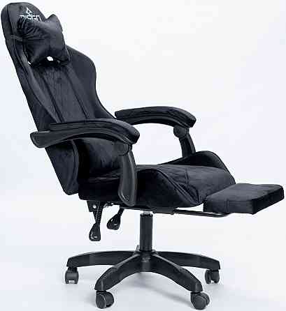 Крісло геймерське DIEGO ALCANTARA PRO Black Київ