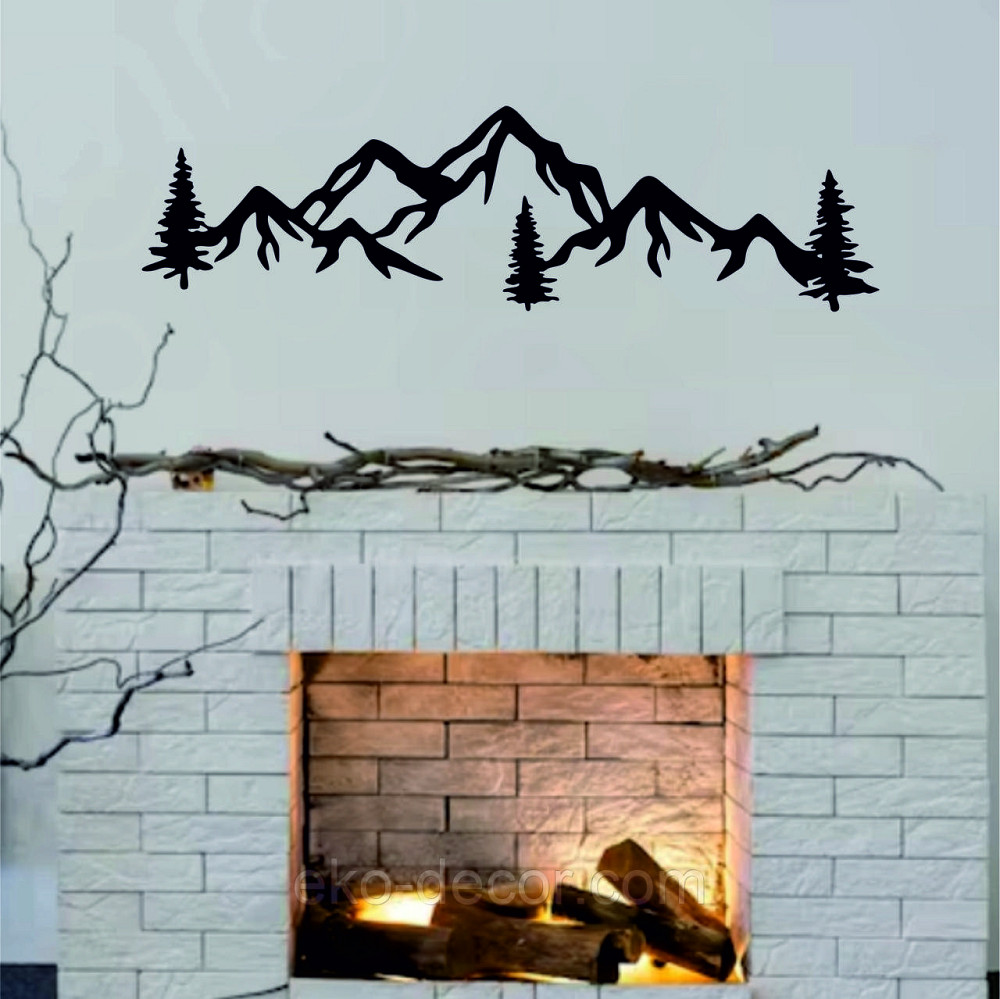 Декоративне настінне Панно «Гори», Декор на стіну Київ - фото 4