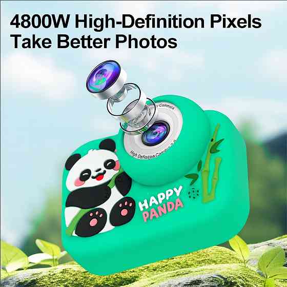 Детский фотоаппарат мгновенной печати с термобумагой, Цифровая камера для малышей NK-52 Львов