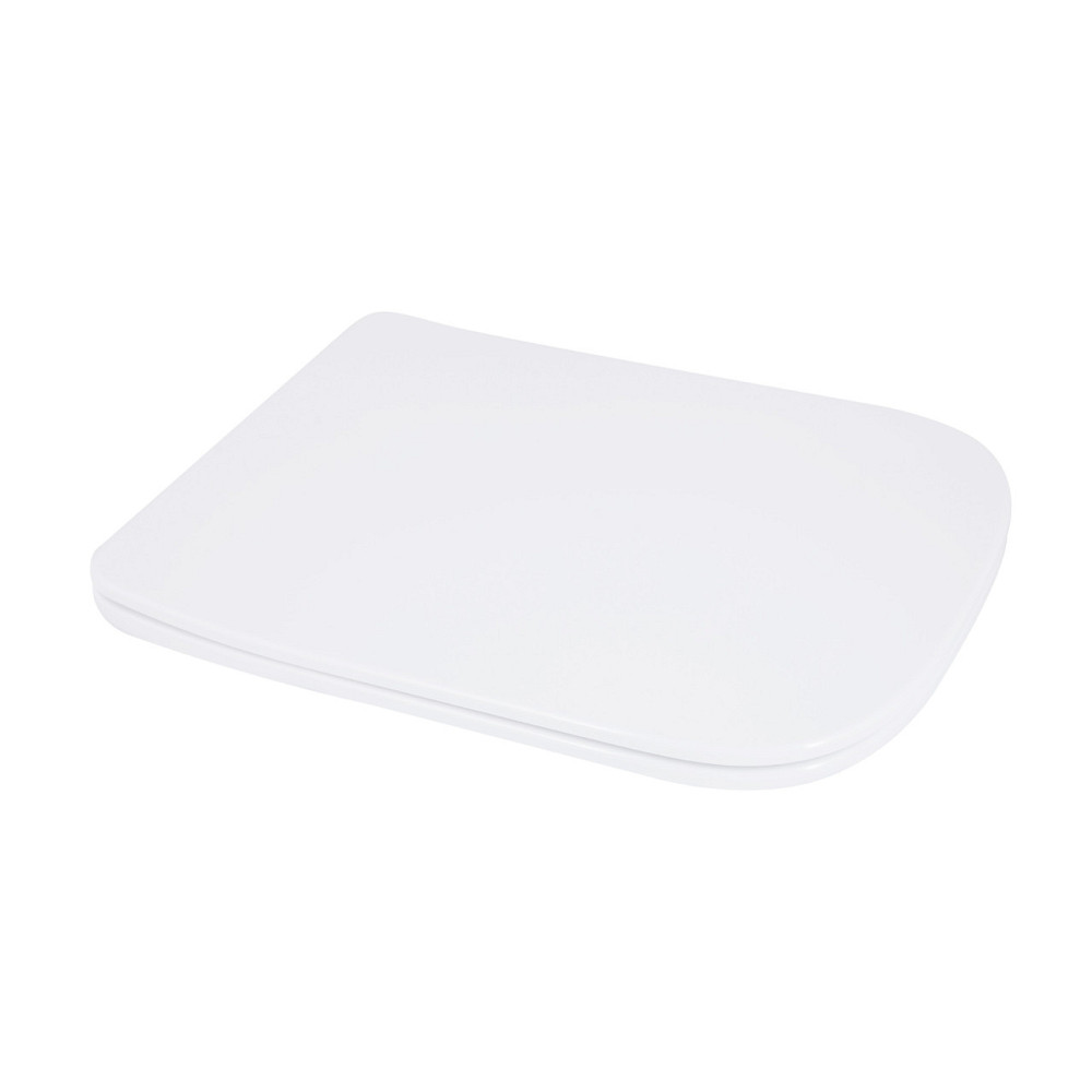 Qtap Сиденье для унитаза напольного (Aries) 445×360×30 мм, White, с микролифтом, Slim Duroplast, Quick Release QT03228302W3 Киев - изображение 1