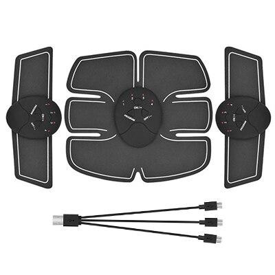 Міостимулятор для преса та біцепсів. Тренажер для стимуляції м`язів живота, талії, спини та біцепса Київ - фото 2