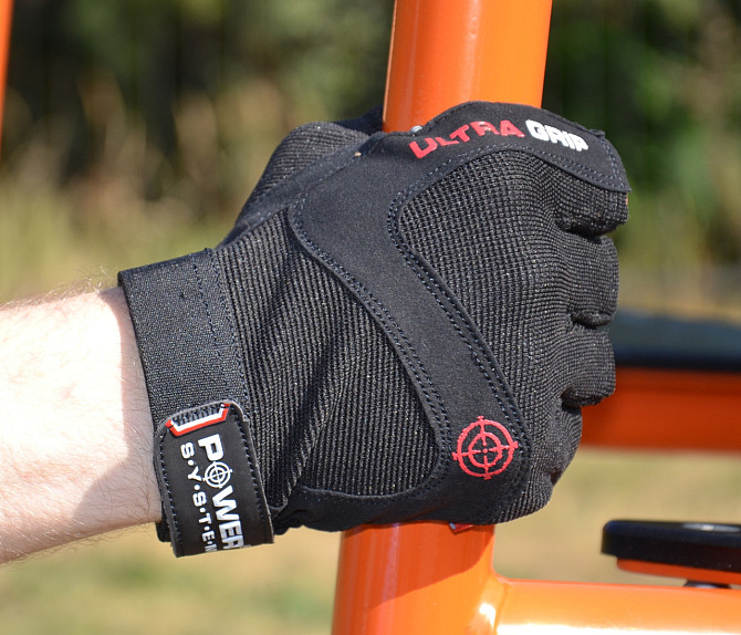 Рукавички для фітнесу Power System PS-2400 Ultra Grip Black M Каменское - изображение 5