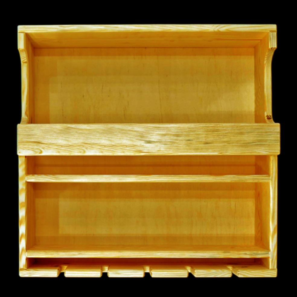 Настінна винна полиця "Цуруга" каррі Миколаїв - фото 1