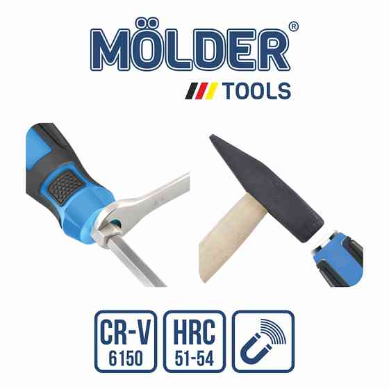 Набір викруток Molder ударні з шестигранною опорою 6шт MT33206 Львів