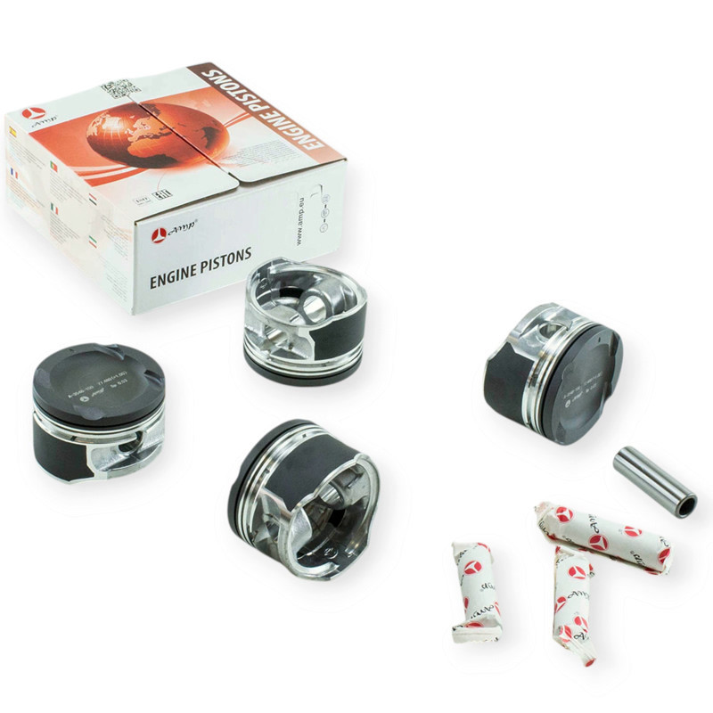 Поршня 1.5 16кл з пальцями (AMP) стандарт (76.5) анодовані Nexia Мукачево - фото 1