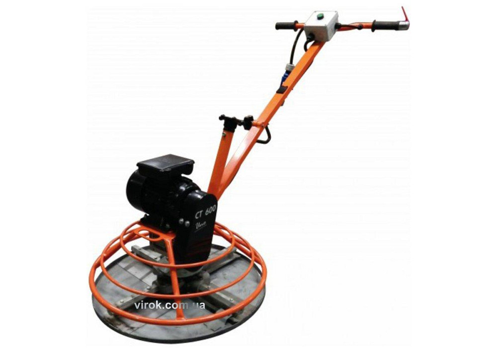 Машина для затирання бетонних підлог CLIPPER, мереж. 230 V, 1,1 кВт, Ø= 600 мм (DW) Одеса - фото 1