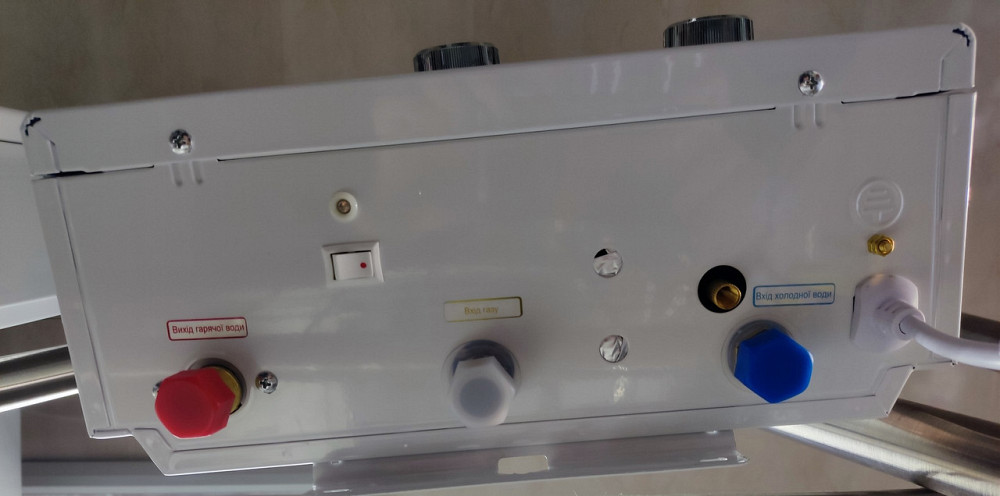 Газова колонка турбована DION JSD-10D проточний водонагрівач турбо із закритою камерою 10 л/хв димохід в комплекті Тернопіль - фото 3