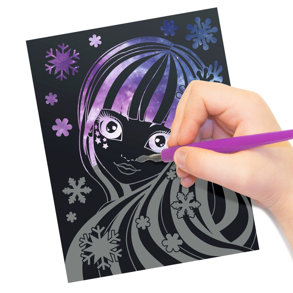 Набір для творчості Гратаж: Зоряні гравюри Nebulous Stars 11014, 5 основ Вінниця - фото 4