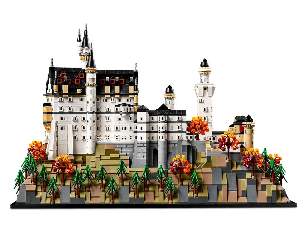 Конструктор Architecture Замок Нойшванштайн, 3455 деталей сумісний із lego-лего Київ - фото 4