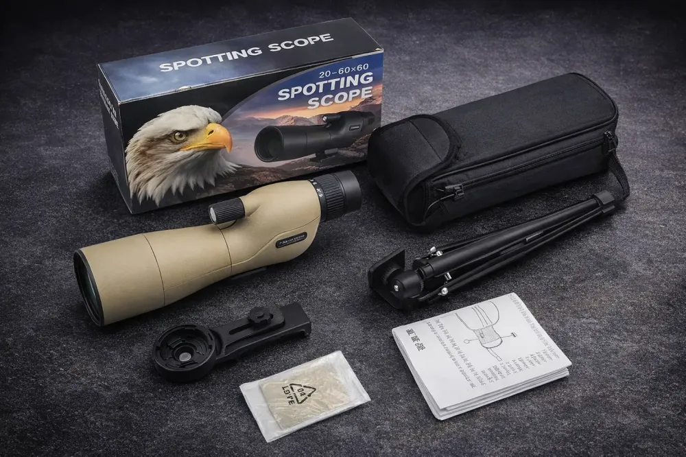 Монокуляр 25-75x60 с широким углом обзора, влагозащитой и штативом Коломыя - изображение 4