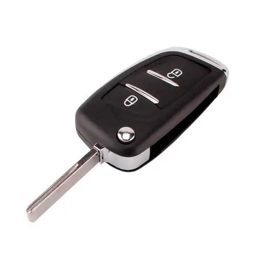 Выкидной ключ Citroen с корпусом под чип 2 кнопки DKT0269, HU83, ниша CE0536 Киев - изображение 3