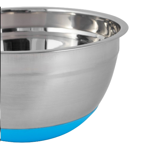 Миска 20*10см нержавіюча сталь з антиковзаючим дном 4347 KAMILLE Житомир - изображение 4