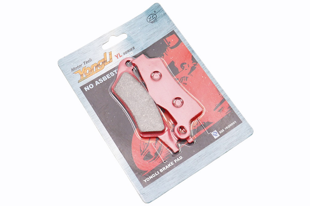 Гальмівні колодки (дискові) CAN AM-Outlander 500-650-800-1000/ Renegade 500-800-1000 к-кт 2шт червоні Київ - фото 1