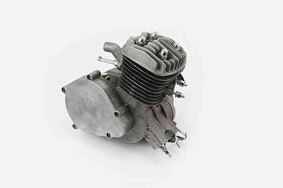 Двигун велосипедний 2Т з ручним стартером, СІРИЙ Київ