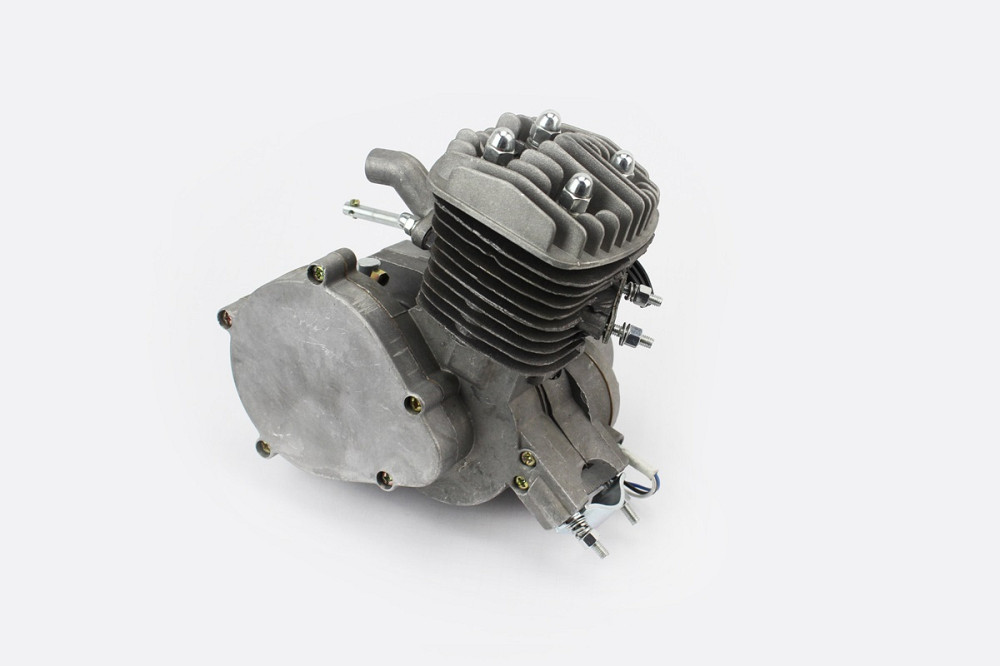 Двигун велосипедний 2Т з ручним стартером, СІРИЙ Киев - изображение 2