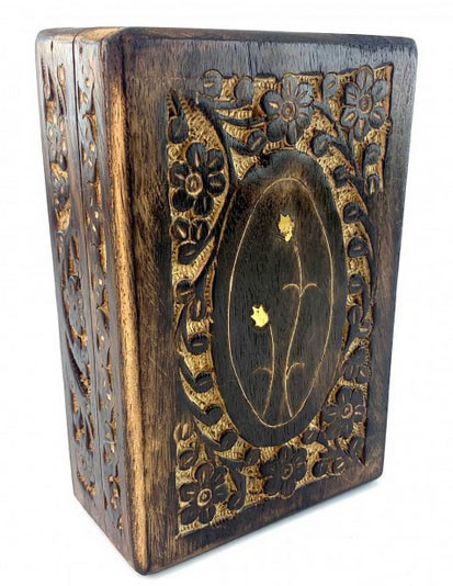 Шкатулка резная из мангового дерева Киев - изображение 1