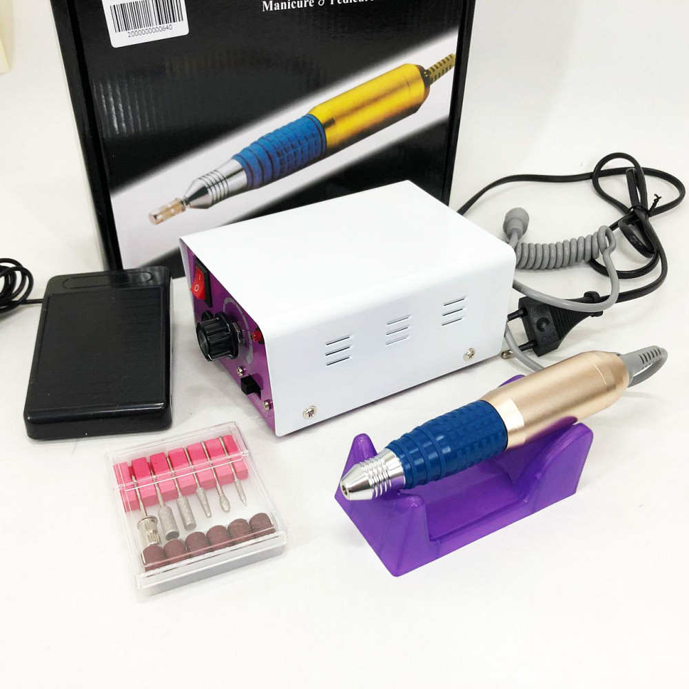 Фрези для апаратного манікюру DM4, Фрезер машинка для зняття гель-лаку Апарат зняття манікюру YS-39 Київ - фото 5