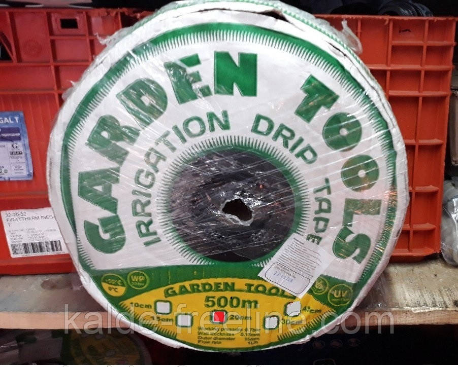 Лента капельного полива GARDEN TOOLS 200мм (500м) Харьков - изображение 1
