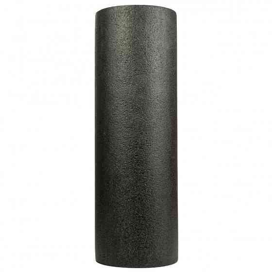 Масажний ролик (роллер) гладкий PowerPlay 4021 Fitness Roller Чорно-червоний (45x15см.) Кам'янське