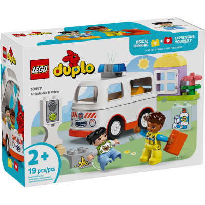 Конструктор LEGO DUPLO Town Скорая помощь и водитель (10447) Винница - изображение 1