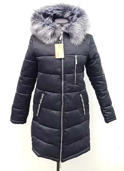 Женская длинная зимняя куртка с мехом. 42-72р. Киев - изображение 7