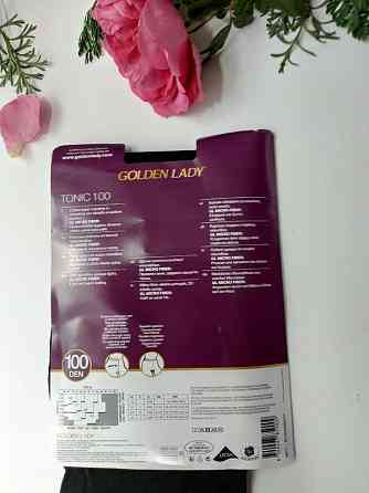 Колготки golden lady tonic 100 den колір чорні Славута