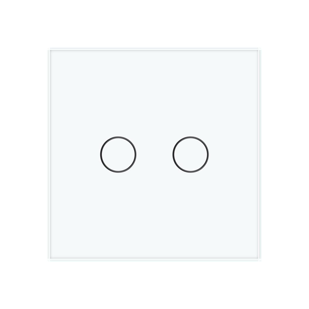 LIVOLO Комплект бездротовий сенсорний вимикач з реле 2 канали Livolo білий скло (VL- -W/FC2Z2-2 Коломыя - изображение 6