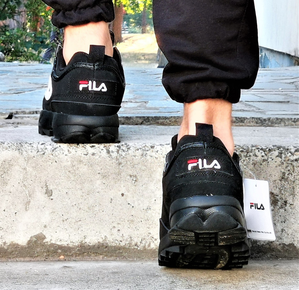 Кроссовки FILA Disruptor Черные Фила Мужские (размеры: 43,44,45) Днепр - изображение 10