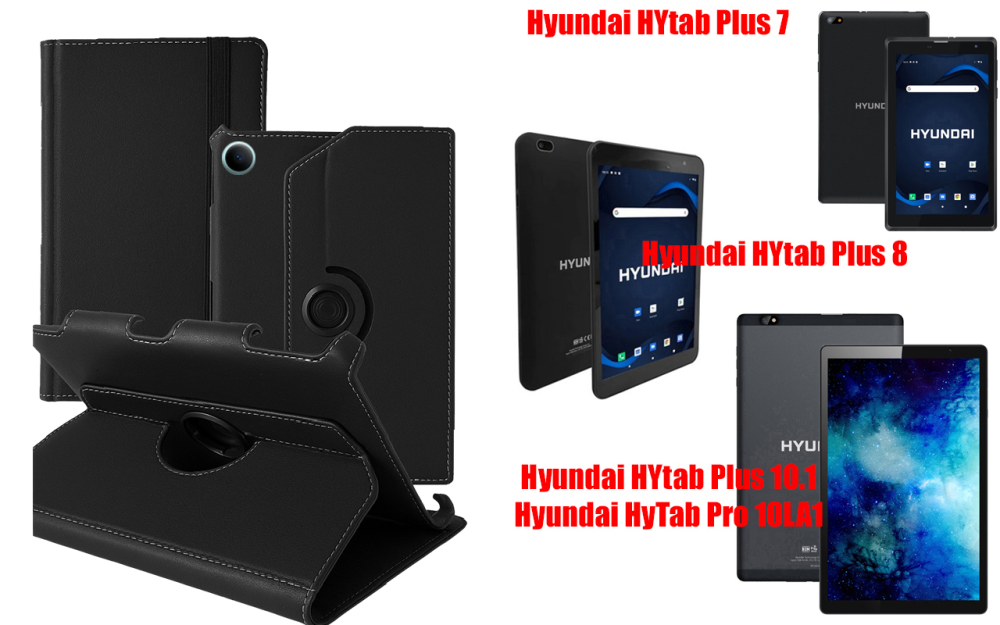 Чехол Spinner360 для планшета Hyundai HYtab Plus 7, Plus 8, Plus 10.1, Pro 10, цвет Klasika Киев - изображение 1