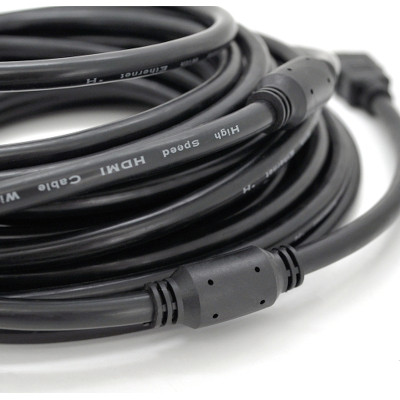 Кабель мультимедийный HDMI M to HDMI M 15.0m V1.4 1080P black Ritar (HDMI(M)/(M)V1.4-15m-94B) Винница - изображение 3