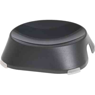 Посуд для котів Fiboo Flat Bowl миска без антиковзких накладок темно-сіра (FIB0134) Вінниця