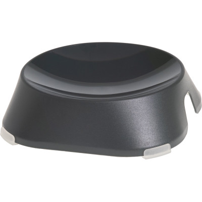 Посуд для котів Fiboo Flat Bowl миска без антиковзких накладок темно-сіра (FIB0134) Вінниця - фото 1