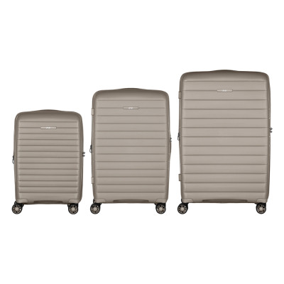 Набор чемоданов 2E Aero (L+M+S), сіро-коричневі (2E-SPP-AERO-SET3-TP) Вінниця - фото 9