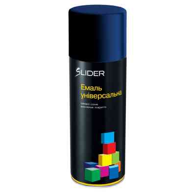 Аэрозольная краска для автомобиля SLIDER 5022 темно-синій, 400мл (000007997) Винница