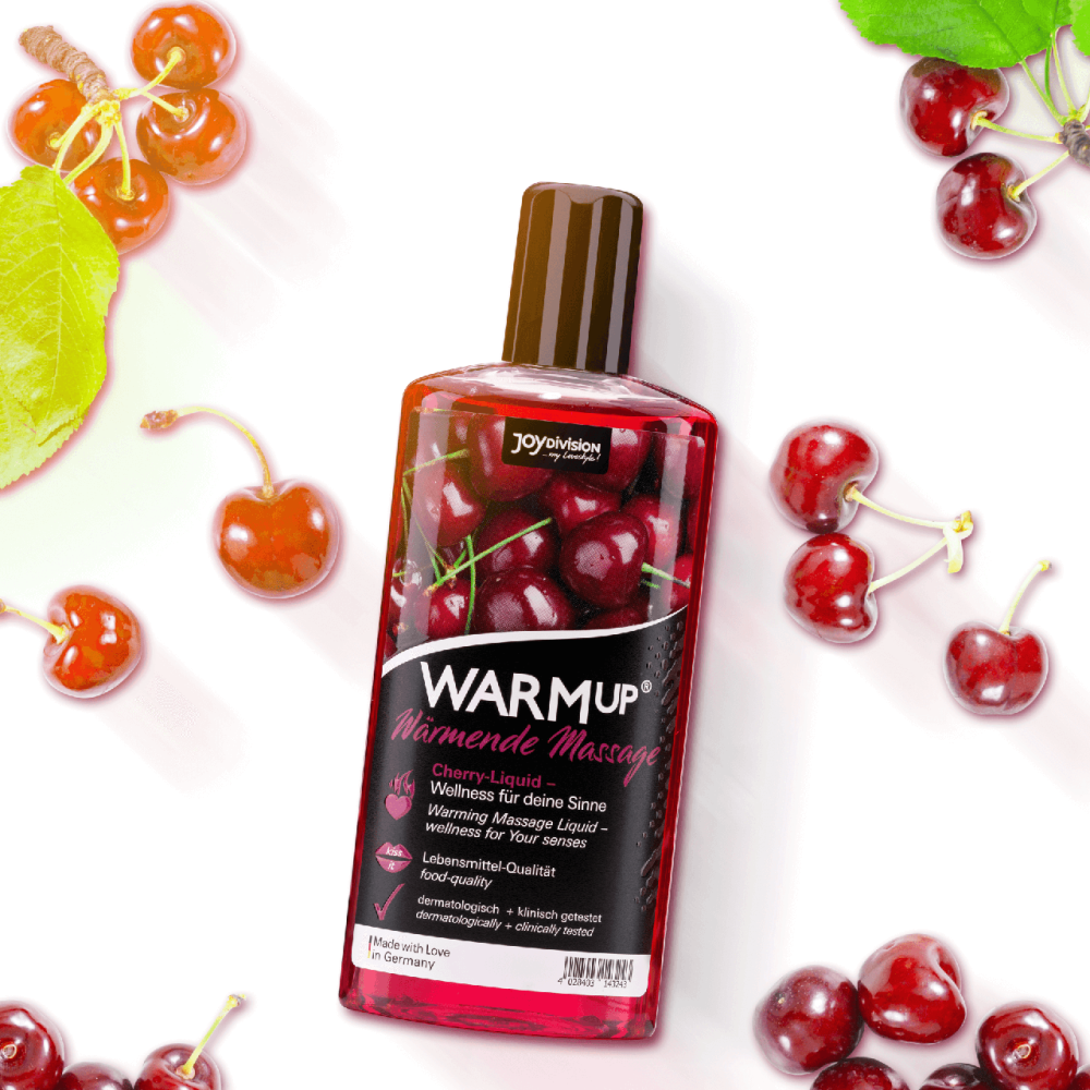 Масажне масло WARMup Cherry, 150 ml Sex Aura Київ - фото 2