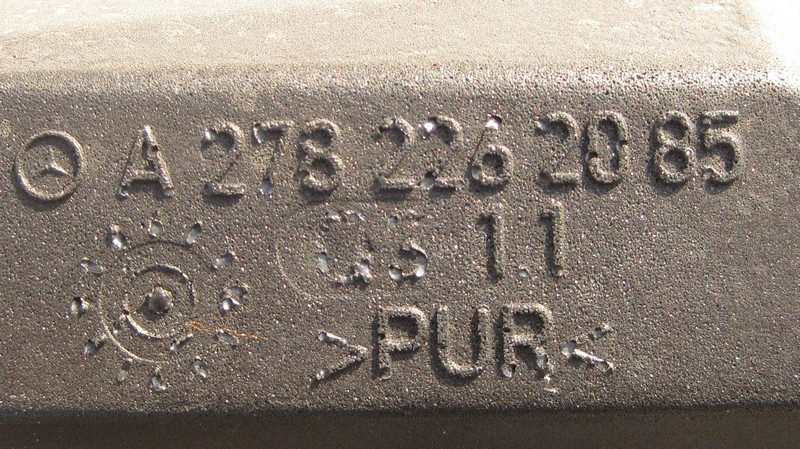 Mercedes-Benz  A2782262085 Шумоізоляція форсунок ліва для двигуна М278 V8 4.6л Одесса - изображение 3