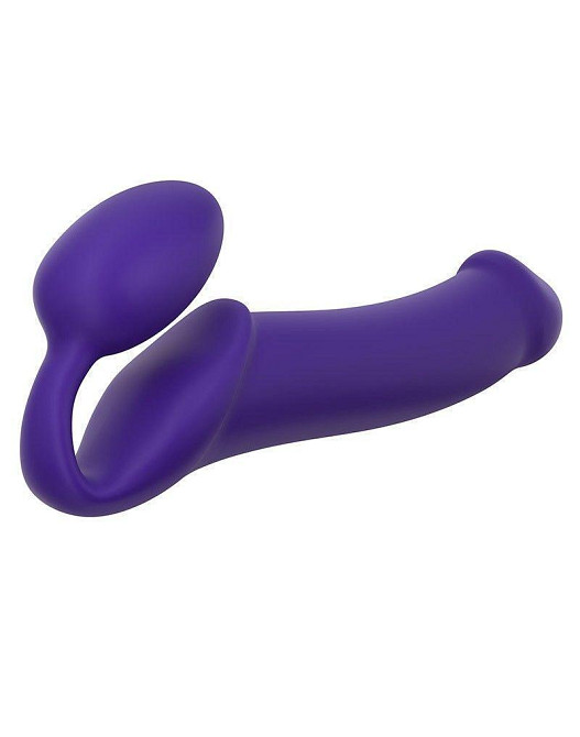 Безремневой страпон Strap-On-Me Violet XL, полностью регулируемый, диаметр 4,5см Sex Aura Киев - изображение 3
