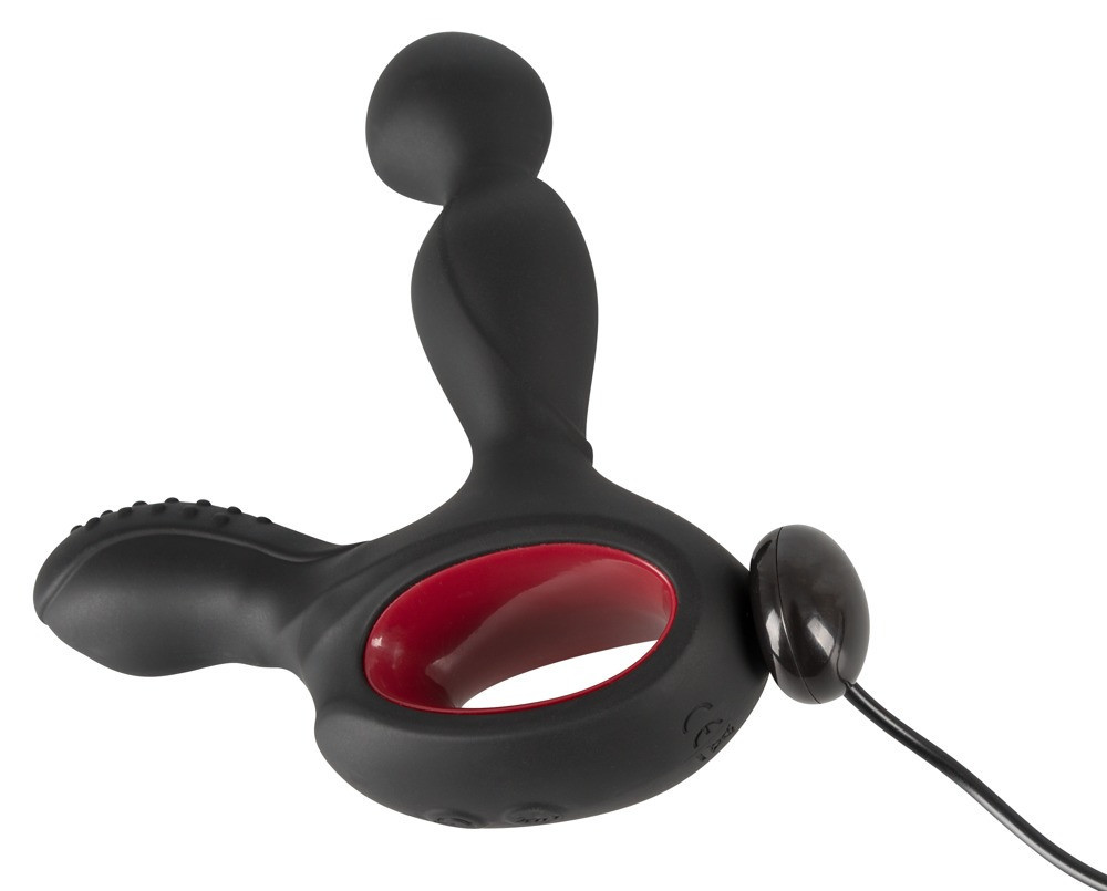 Вибростимулятор простаты с ротацией и подогревом You2Toys Silicone Prostate Plug, черный Sex Aura Киев - изображение 2